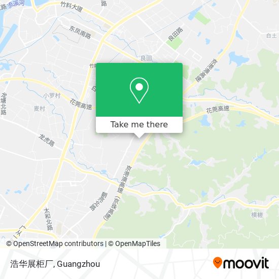 浩华展柜厂 map