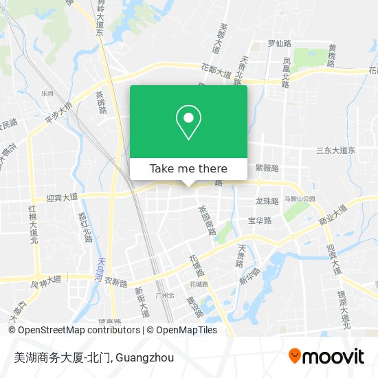 美湖商务大厦-北门 map