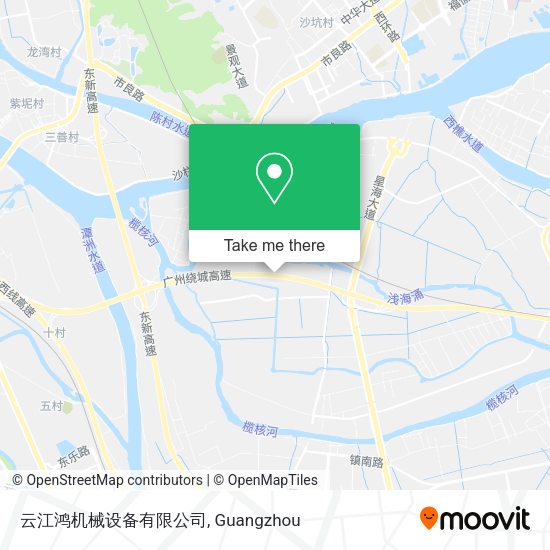 云江鸿机械设备有限公司 map