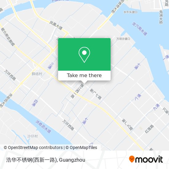 浩华不锈钢(西新一路) map