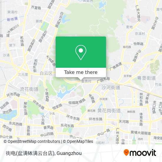 街电(盆满钵满云台店) map