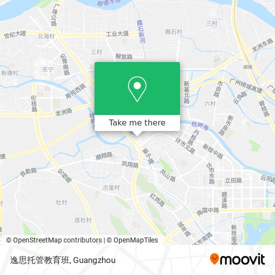 逸思托管教育班 map