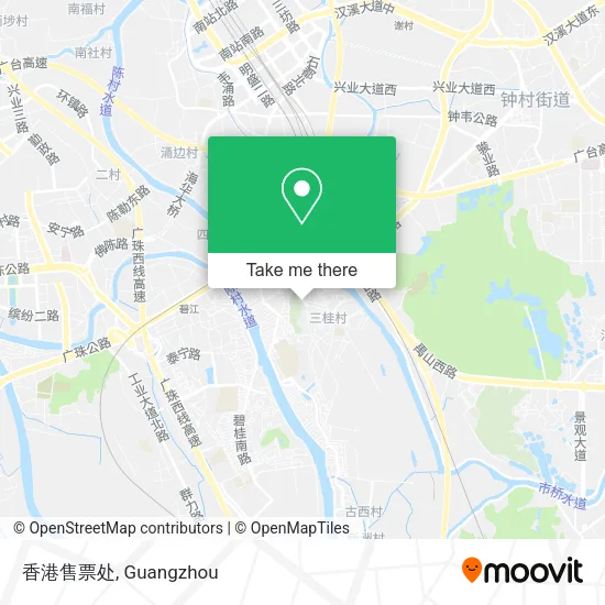 香港售票处 map