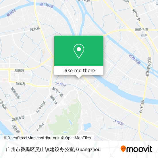 广州市番禺区灵山镇建设办公室 map
