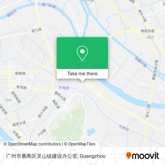 广州市番禺区灵山镇建设办公室 map