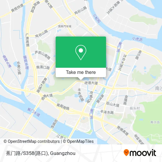 蕉门路/S358(路口) map