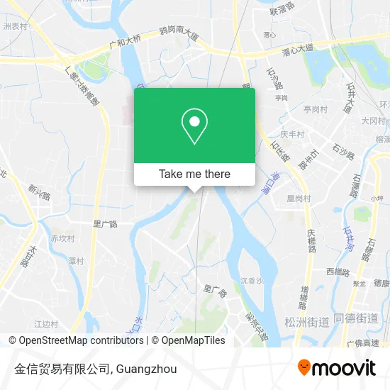金信贸易有限公司 map