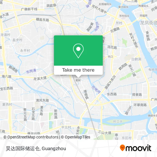 昊达国际储运仓 map