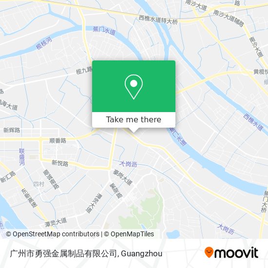 广州市勇强金属制品有限公司 map