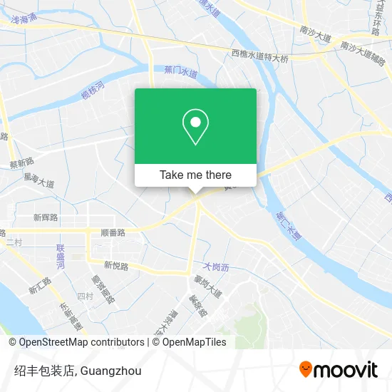 绍丰包装店 map
