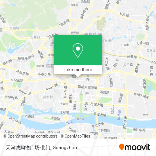 天河城购物广场-北门 map