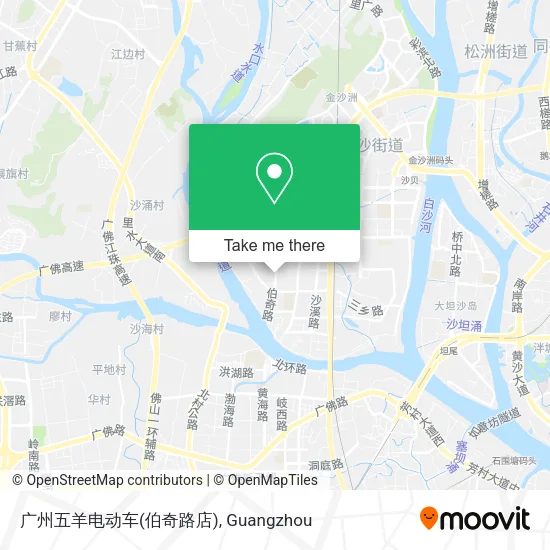 广州五羊电动车(伯奇路店) map