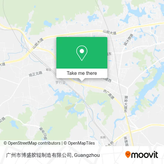 广州市博盛胶辊制造有限公司 map