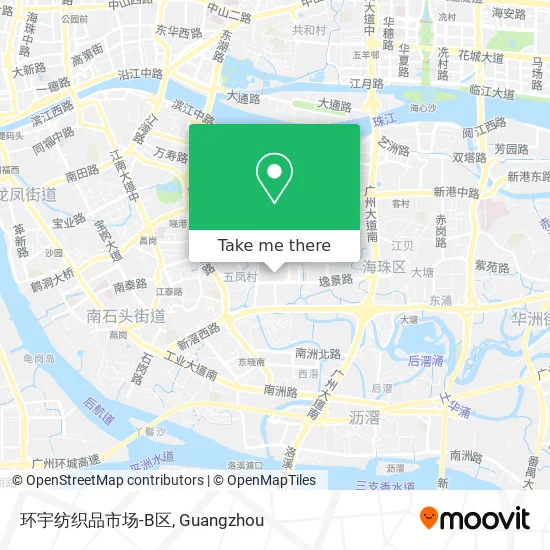 环宇纺织品市场-B区 map