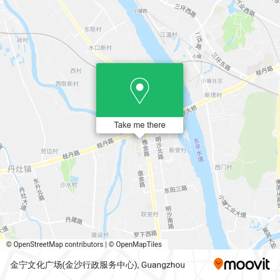 金宁文化广场(金沙行政服务中心) map