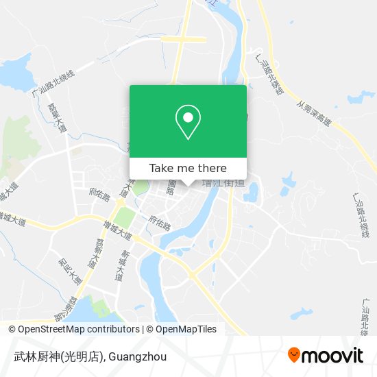 武林厨神(光明店) map