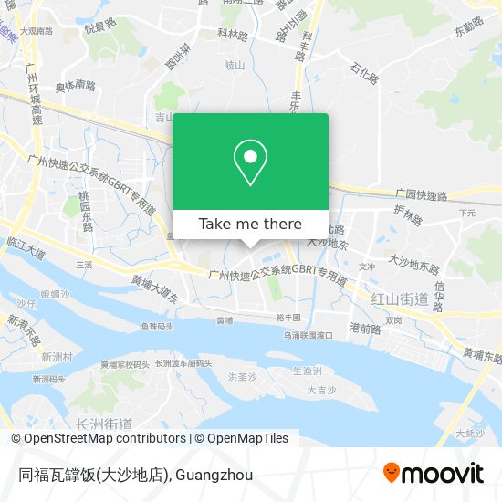 同福瓦罉饭(大沙地店) map