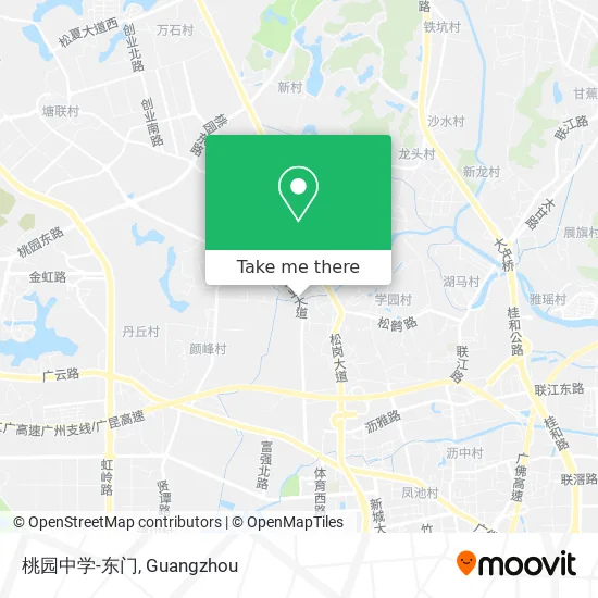 桃园中学-东门 map