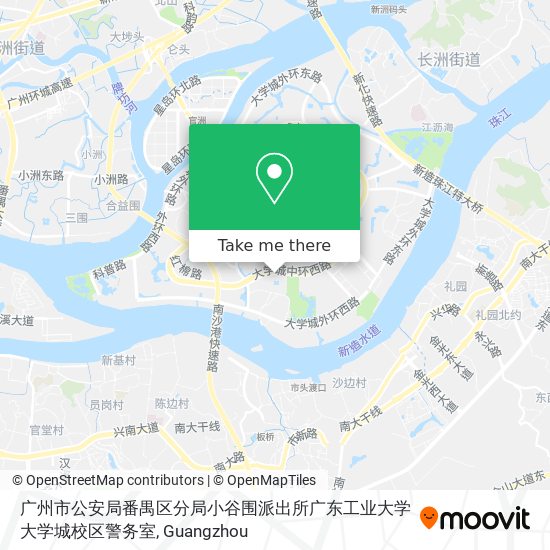 广州市公安局番禺区分局小谷围派出所广东工业大学大学城校区警务室 map
