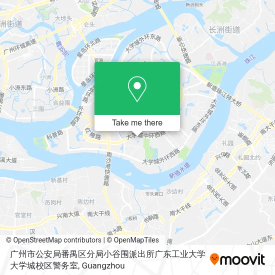 广州市公安局番禺区分局小谷围派出所广东工业大学大学城校区警务室 map