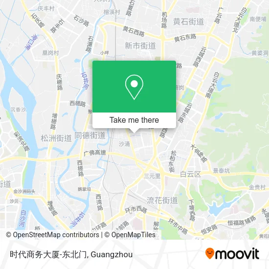 时代商务大厦-东北门 map