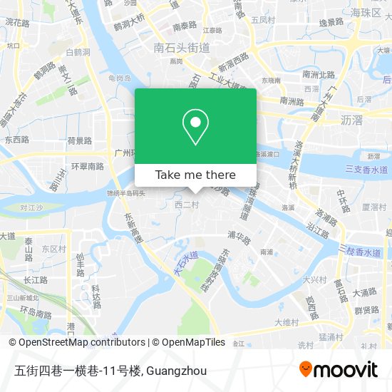 五街四巷一横巷-11号楼 map
