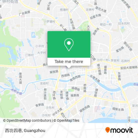 西坊四巷 map