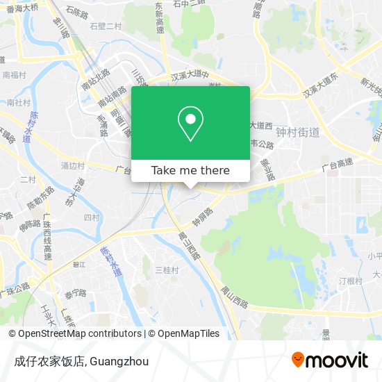 成仔农家饭店 map