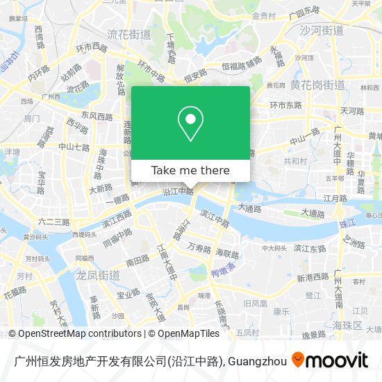 广州恒发房地产开发有限公司(沿江中路) map