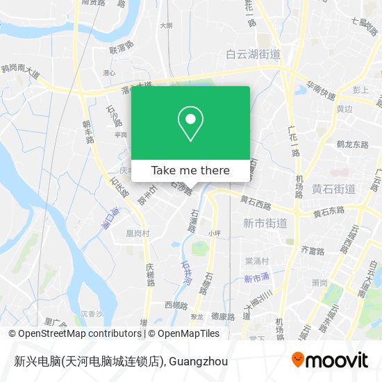 新兴电脑(天河电脑城连锁店) map