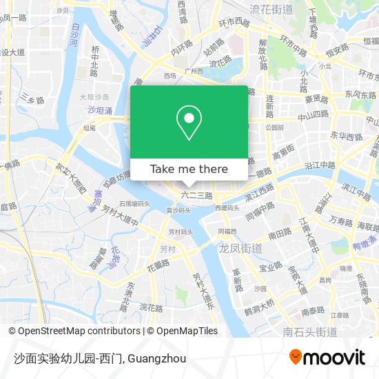沙面实验幼儿园-西门 map