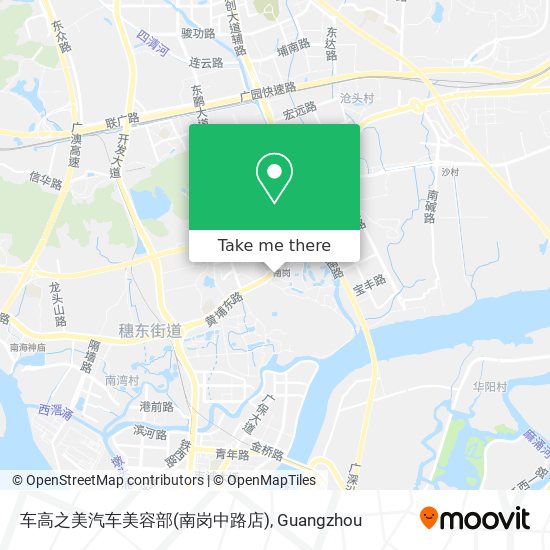 车高之美汽车美容部(南岗中路店) map