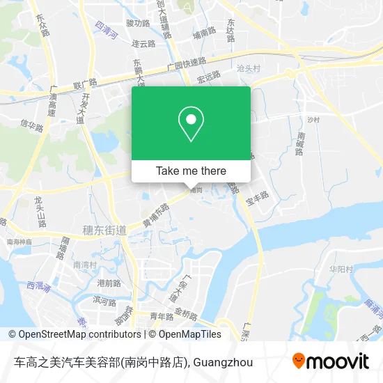 车高之美汽车美容部(南岗中路店) map
