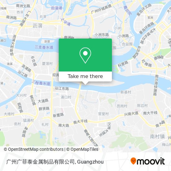 广州广菲泰金属制品有限公司 map
