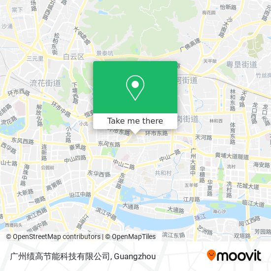 广州绩高节能科技有限公司 map