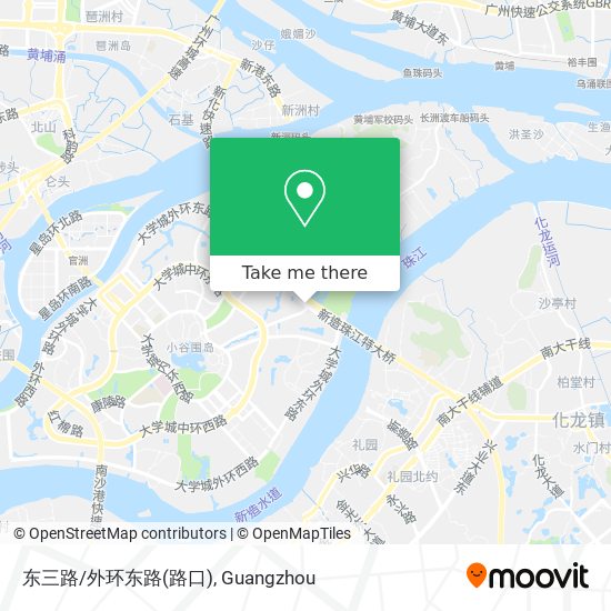 东三路/外环东路(路口) map