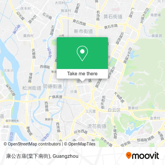 康公古庙(棠下南街) map