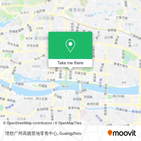 理想广州高德置地零售中心 map