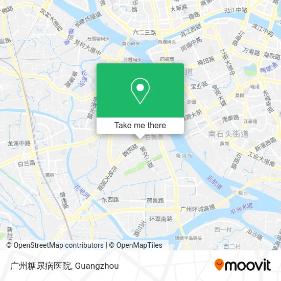 广州糖尿病医院 map