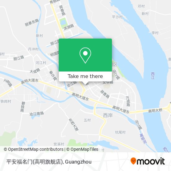 平安福名门(高明旗舰店) map