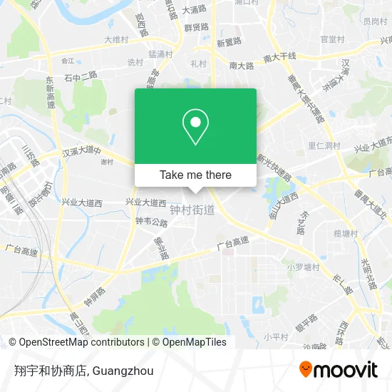 翔宇和协商店 map
