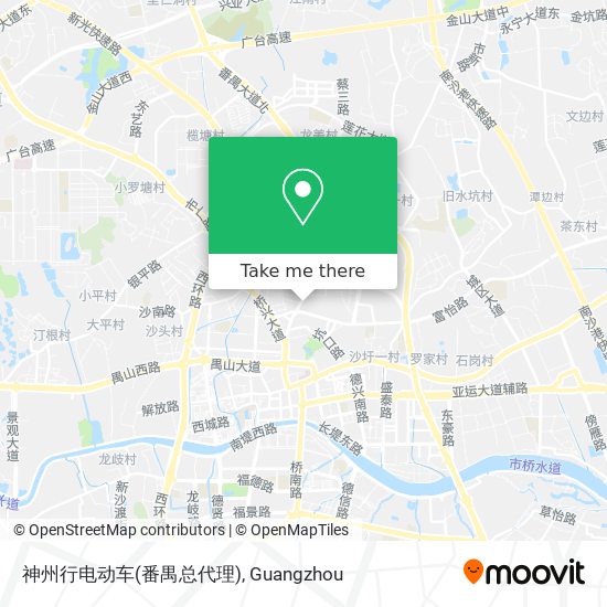 神州行电动车(番禺总代理) map