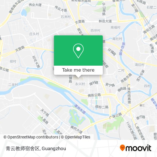 青云教师宿舍区 map