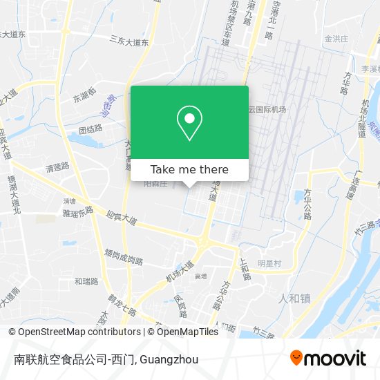 南联航空食品公司-西门 map