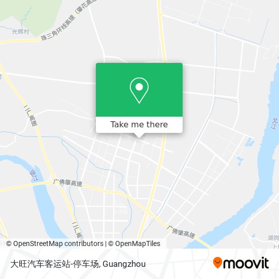 大旺汽车客运站-停车场 map