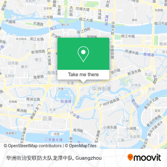 华洲街治安联防大队龙潭中队 map