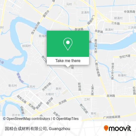 国精合成材料有限公司 map