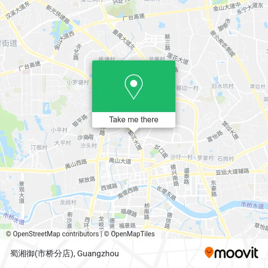 蜀湘御(市桥分店) map