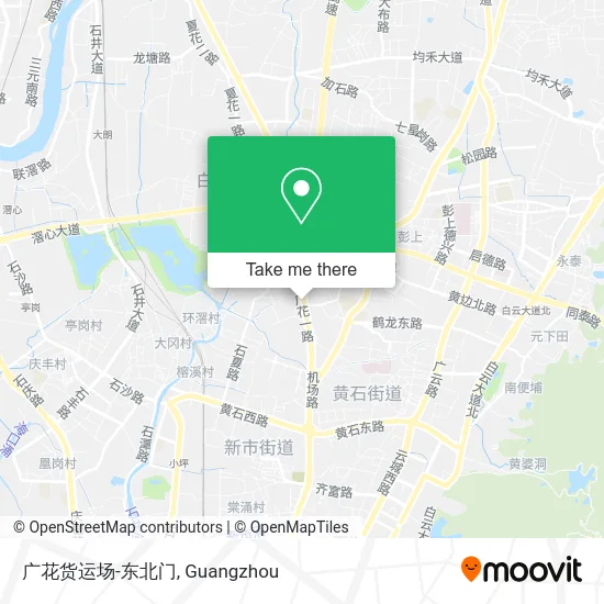 广花货运场-东北门 map