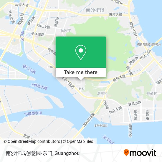 南沙恒成创意园-东门 map